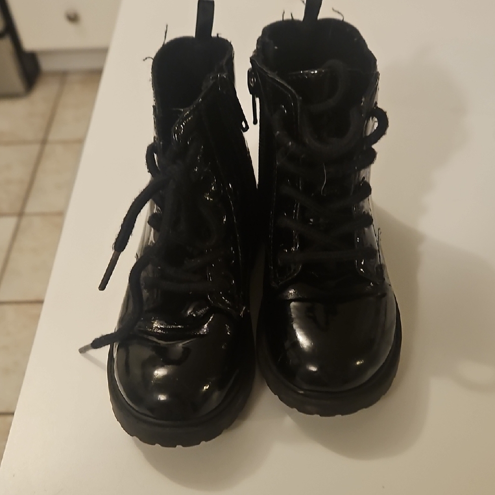 Black Kids Boots